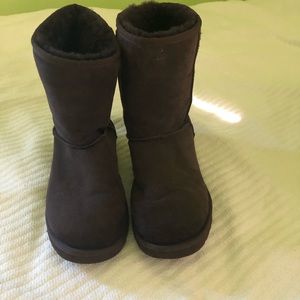 UGG Classic Boots, Brown Suede, Size 9